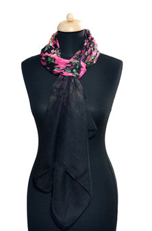 bright flower dark moon scarf