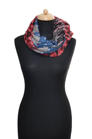 Red Velvet leopard print scarf